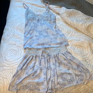 La Vie En Rose coord pj set in blue